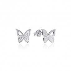 Pendientes Plata Mariposas